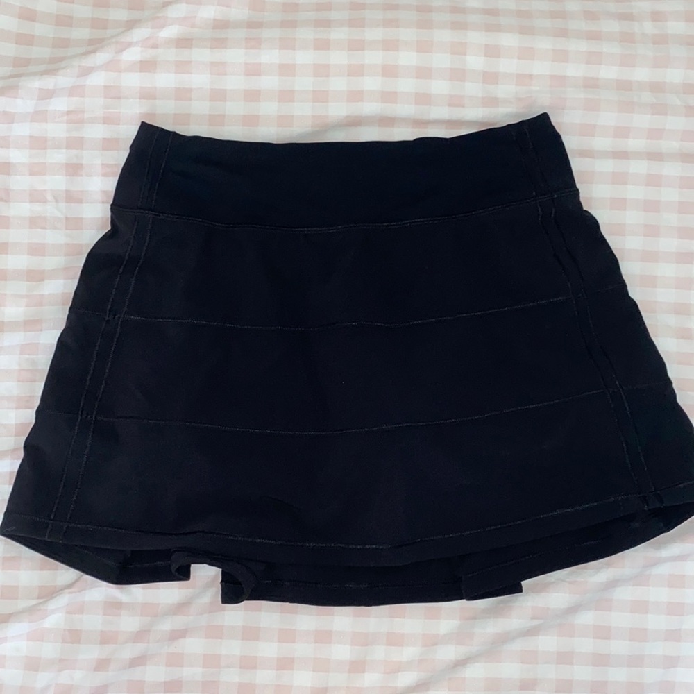 Lululemon Pace Rival Mid-Rise Skirt Sz 4 TALL